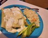 Foto del paso 7 de la receta: Enchiladas verdes y arroz blanco