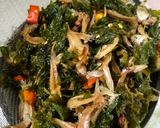 Foto langkah ke 3 dari resep Kering Daun Melinjo+ Teri.