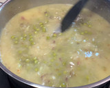 Foto del paso 4 de la receta: Merluza, habitas y sopa de guisantes