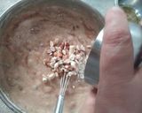 A picture of step 8 of Plum Cake (eggless and no rum).