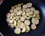 A picture of step 1 of Zucchini Frittata.