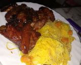 Foto del paso 5 de la receta: Costilla en salsa teriyaki con fideos de arroz a mi manera