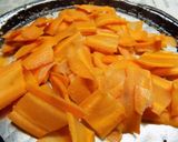 Foto del paso 4 de la receta: Cola de Raya al horno con zanahoria, remolacha, papa y calabaza