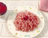 Foto langkah ke 4 dari resep Mie Buah Bit Glutenfree 🌹.