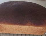 A picture of step 9 of 50:50 multi-seed loaf.