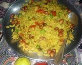 टमाटर मटर पोहा (tamatar matar poha recipe in Hindi) रेसिपी चरण 5 फोटो