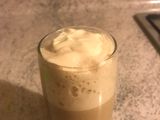 Café helado con crema
