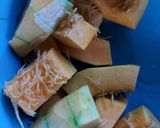 Foto del paso 1 de la receta: Dulce de calabaza cristalaizado