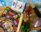 Foto langkah ke 2 dari resep Ketupat opor chicken+veggies.