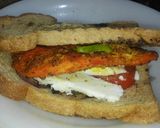 A picture of step 5 of Grill Cheese Chicken Sandwich.