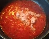 Olasz tonhalas, capribogyós spagetti recept fázis 4 fotója