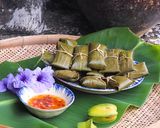 Hình bước làm 1 của món Bánh bột lọc chay