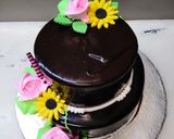 A picture of step 4 of Best ganache recipe.