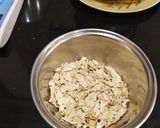 A picture of step 1 of Papad Churi.