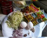 A picture of step 1 of Noodles.