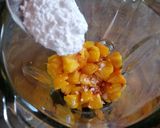 Barack-Lime turmix /Pfirsich-Lime Mixgetränke recept fázis 3 fotója