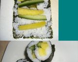 A picture of step 8 of Roll 'Em Up! Nori Seaweed Rolls.