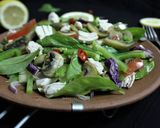 A picture of step 3 of Chicken & Veg. Salad.