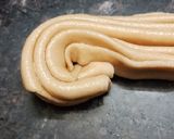 A picture of step 5 of Lachha paratha.