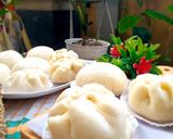 Foto langkah ke 7 dari resep Bakpao lembut,empuk no telor#30menit jadi+tips mulus no keriput.