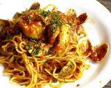 A picture of step 5 of White Fish Simmered with Tomatoes.