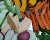 Foto del paso 1 de la receta: Vegetales al horno 🍠🥕🌶️🥔