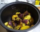 A picture of step 4 of Sweet Potatoes Candied in the Rice Cooker.