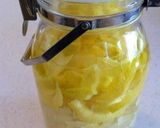A picture of step 10 of Rich Refreshing Homemade Lemon Liqueur.