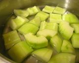 A picture of step 4 of Thick Cucumbers in Ankake (Thick Sauce).
