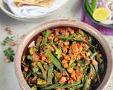 Achaari bhindi recipe step 1 photo