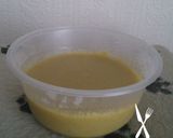 A picture of step 5 of Angel Soup 115 calories per serving.
