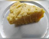 A picture of step 7 of Mysore Pak recipe (without sugar).