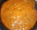 Foto del paso 8 de la receta: Pipián rojo con carne de puerco y chilacayote