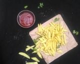 A picture of step 4 of Crispy french fries.
