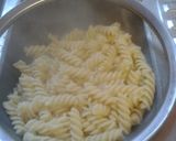 A picture of step 4 of Quick Chicken Carbonara with Asparagus 😀.