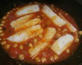 A picture of step 2 of Baccalà e ceci.