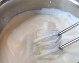 A picture of step 1 of Easy Frozen Yogurt with Lychee Liqueur.
