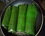Foto langkah ke 4 dari resep Nasi Bakar Cumi Asin.