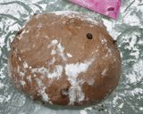 Foto langkah ke 9 dari resep SOURDOUGH BROWNIE ARTISAN BREAD🌾.