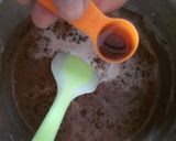 A picture of step 4 of Chocolate pudding 😋😋😋.