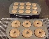 A picture of step 6 of Baked Chocolate Glazed Donuts.