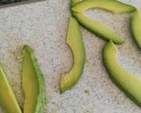 Foto del paso 7 de la receta: Ensalada de quinoa, caqui, aguacate y queso brie
