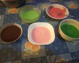Foto langkah ke 2 dari resep Kue lapis pelangi.