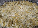 Papas con queso y huevo al horno