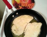 A picture of step 2 of Pineapple Chicken.
