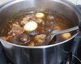 รูปขั้นตอนการทำที่ 4 ของ หมู ไก่ ไข่ พะโล้