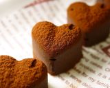 A picture of step 10 of Chocolate Muffins for Valentine's Day.