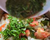 A picture of step 5 of Easy Salad with lemon coriander dressing.