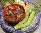 รูปขั้นตอนการทำที่ 6 ของ น้ำพริกขยำปลาย่าง
