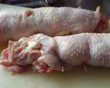 A picture of step 4 of Burdock Root Chicken Rolls.
